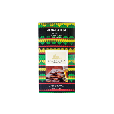 Шоколад Lauenstein горький 60% ямайский ром 80г к/к Германия