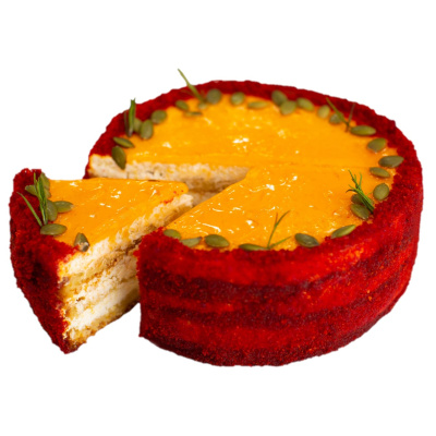 Торт Апельсин и тыква