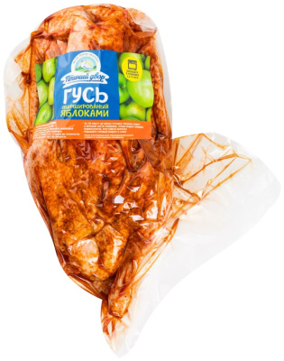 Гусь п/ф охл с яблоками птичий двор
