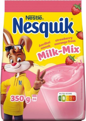 Какао несквик 350г пп клубника