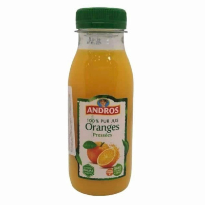 Сок андрос 0,25л пб апельсин