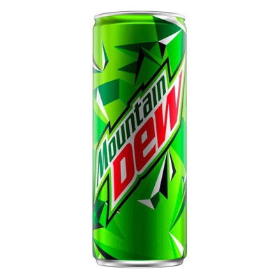 Напиток Mountain Dew 0,33 жб Чехия