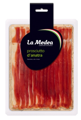 Хамон выдержанный из утиной грудки 60г ла медея