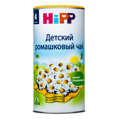 Чай хипп 200г туба ромашка