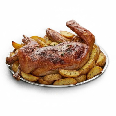 КРОЛИК ЗАПЕЧЕНЫЙ С КАРТОФЕЛЕМ И РОЗМАРИНОМ 100Г