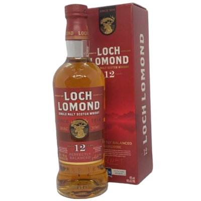 Виски шотландский лох ломонд сингл молт 12 лет 46% 0.7л п/у