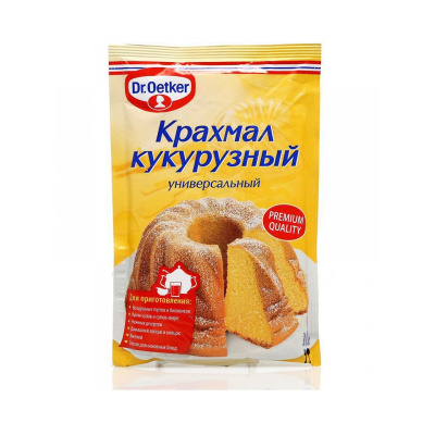 Крахмал кукурузный Д-р Оеткер 100г Россия