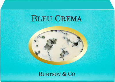 Сыр блю крема мягкий 70% 90г голубая плесень /м
