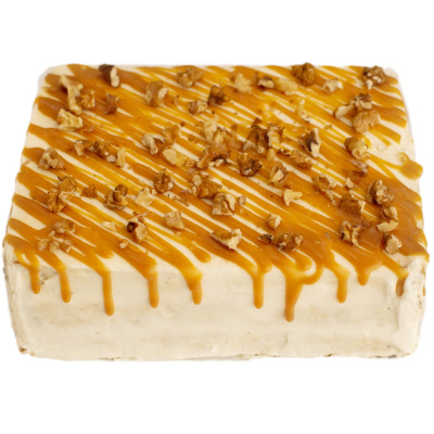 Торт морковный с соленой карамелью