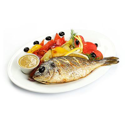 Дорадо запеченная