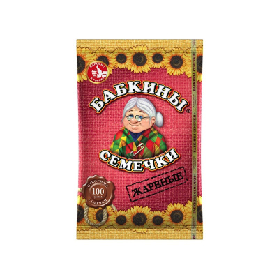 Семечки Бабкины жареные 100г пп