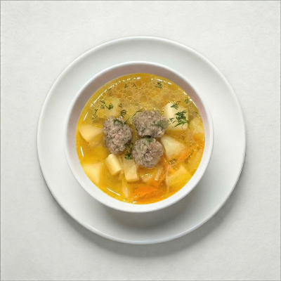 Суп с фрикадельками 250г