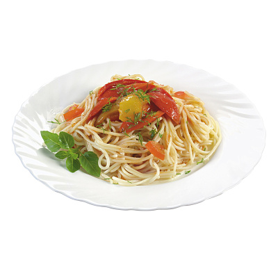 Паста с овощами