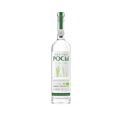Водка чистые росы 40% 0.05л