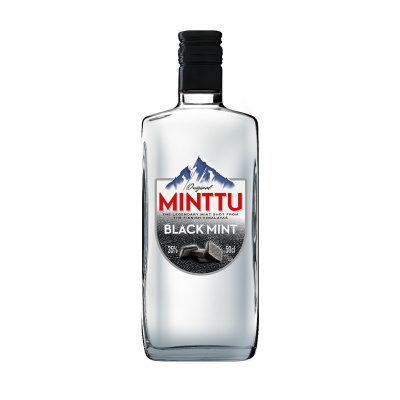 Ликер минтту блэк минт 35% 0.5л