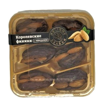 Финики королевские Дилайт Сизон начинка миндаль 120г