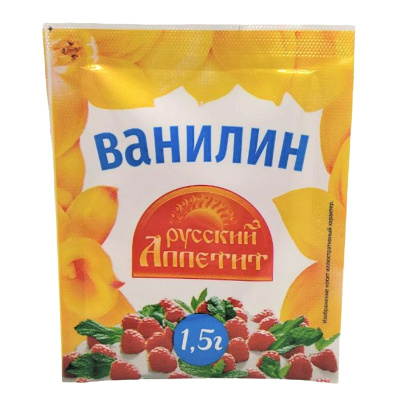 Ванилин русский аппетит 1.5г пп